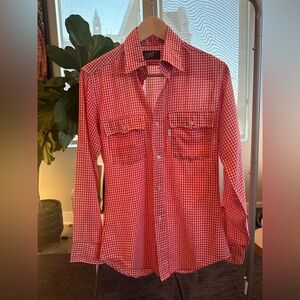 Vintage Levi's Red Gingham Shirt